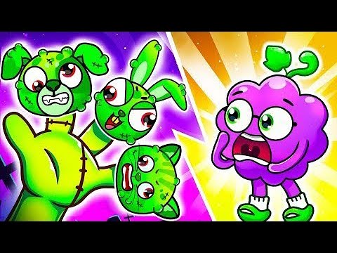 Funny Zombie Pet Finger Song 😰😱 | Zombies Are Coming Song + Zombie Epidemic Song| YUM YUM Kids Songs