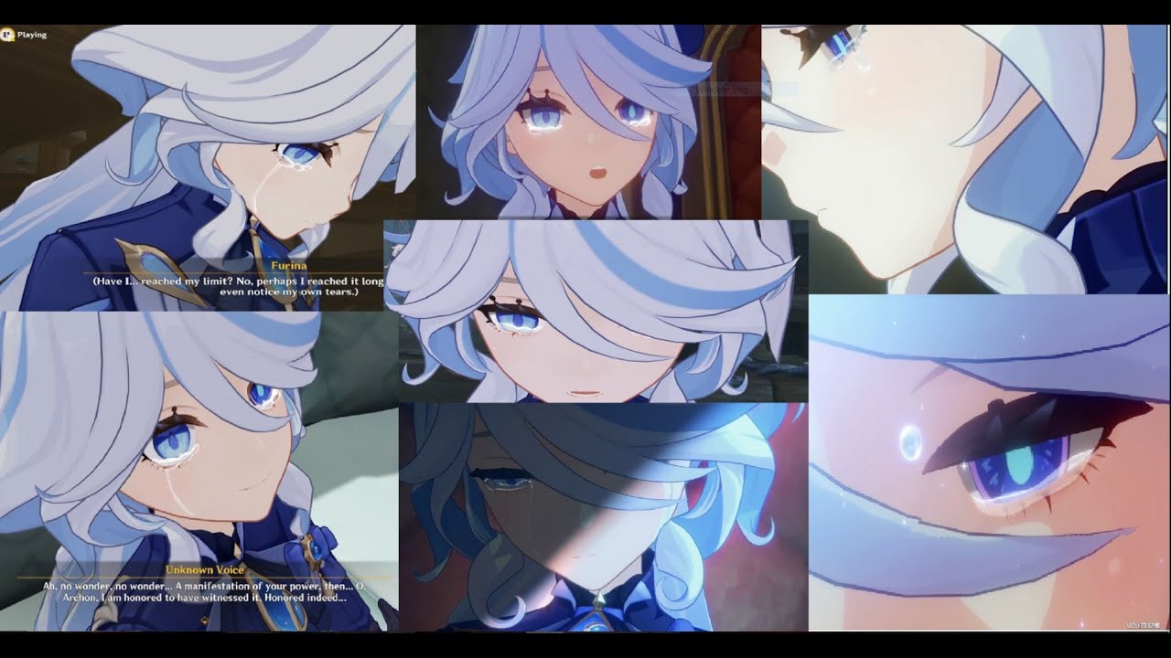 Furina Top 7 Saddest Crying Scenes in Archon Quest