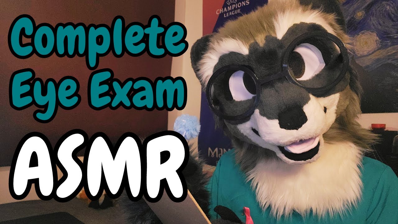 [Furry ASMR] Complete Eye Check Up (Fursuit Doctor Roleplay)