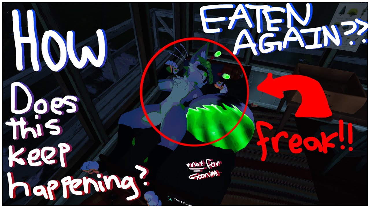 [Furry ASMR] Eaten AGAIN by the freakkk??!!?! | Vore | No talking | Mouth sounds | Relaxation