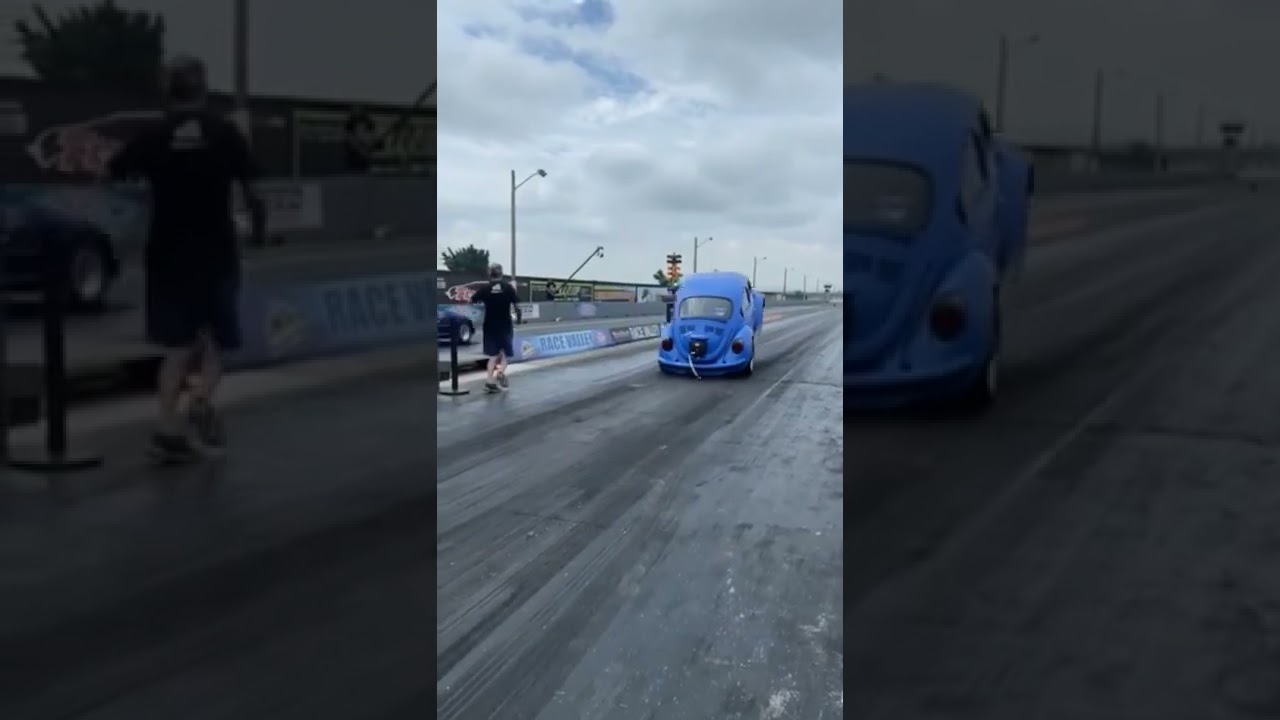 Fusca Empinando na Arrancada 😱