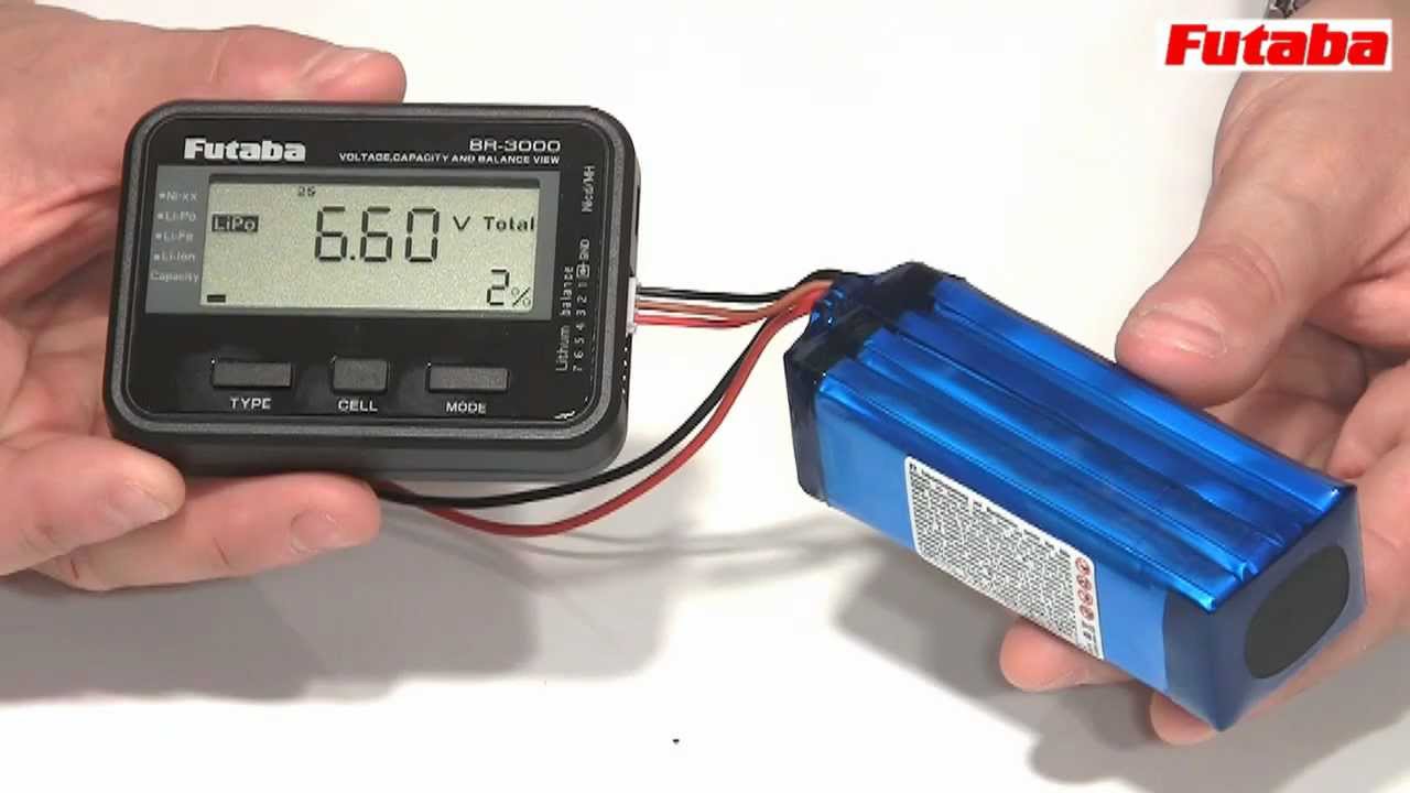 Futaba Testeur d'accus BR-3000
