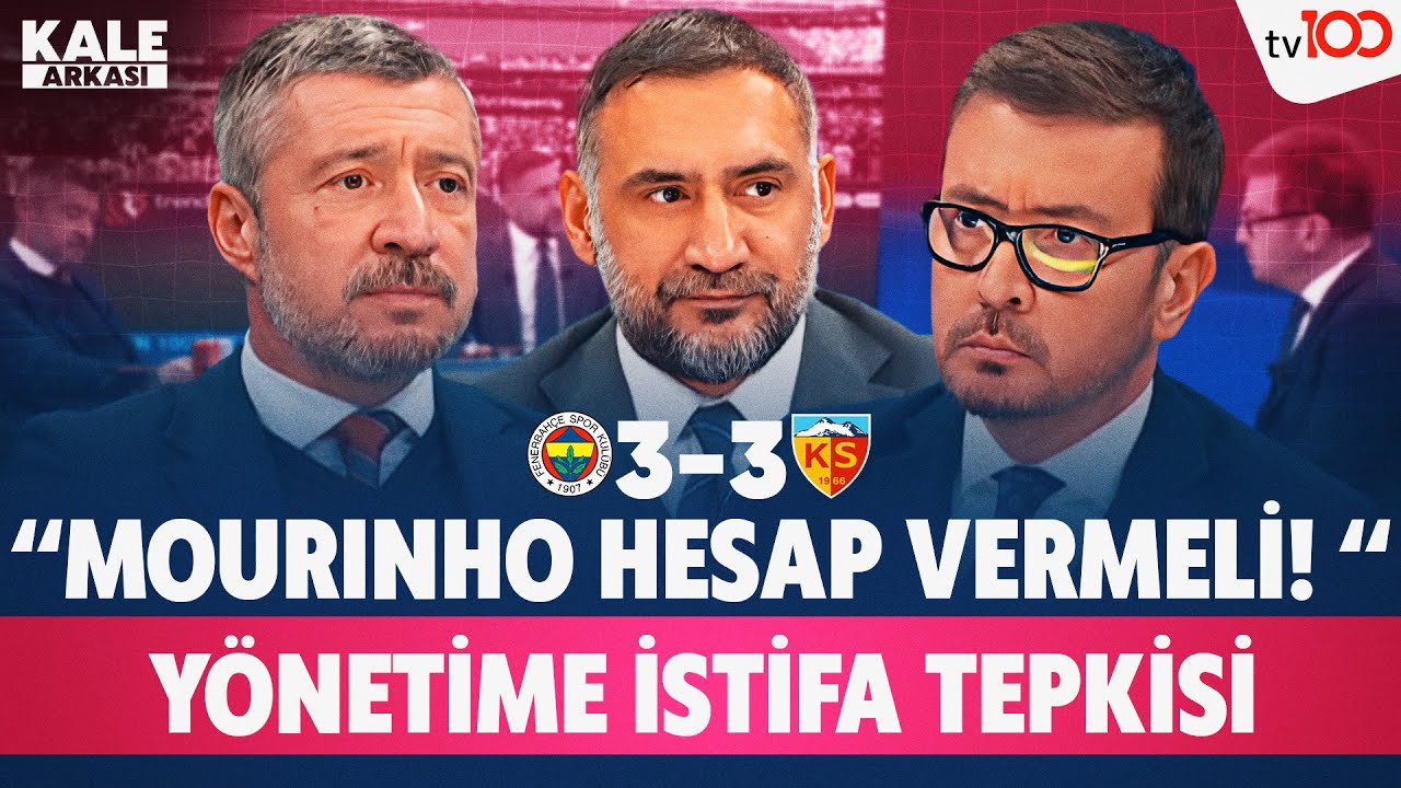 Futbolun100'ü l Fenerbahçe - Kayserispor I Ersin Düzen, Ümit Karan, Tümer Metin