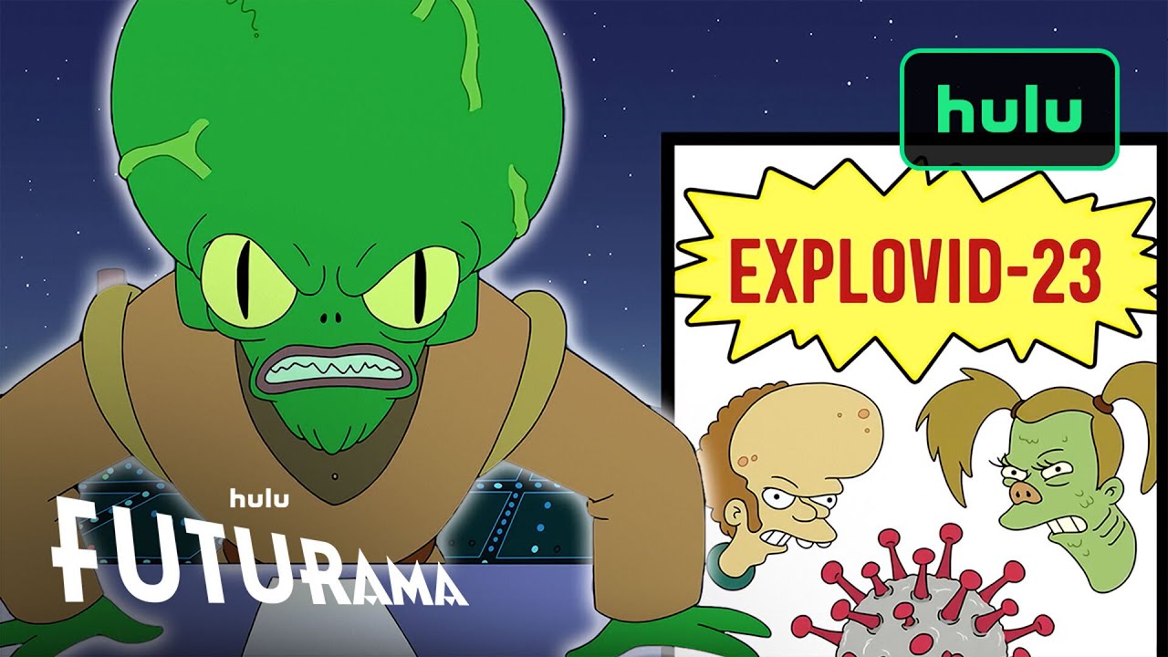Futurama | A New Virus | New Season Episode 7 | Opening Scene | Hulu