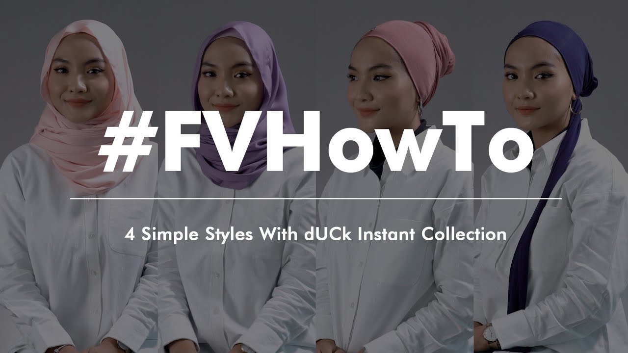 #FVHowTo | 4 Simple Styles With dUCk Instant Collection