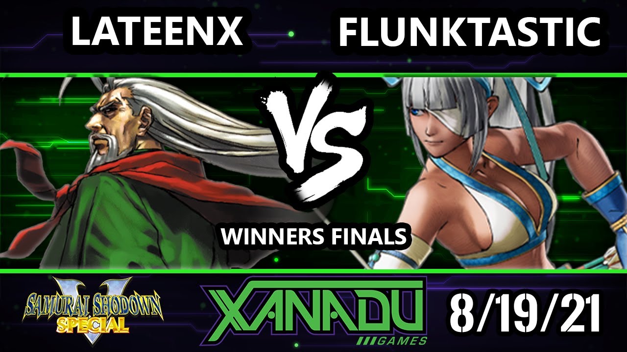 F@X 419 Winners Finals - LATEENX (Yunfei) Vs. Flunktastic (Mina, Rera) Samurai Showdown