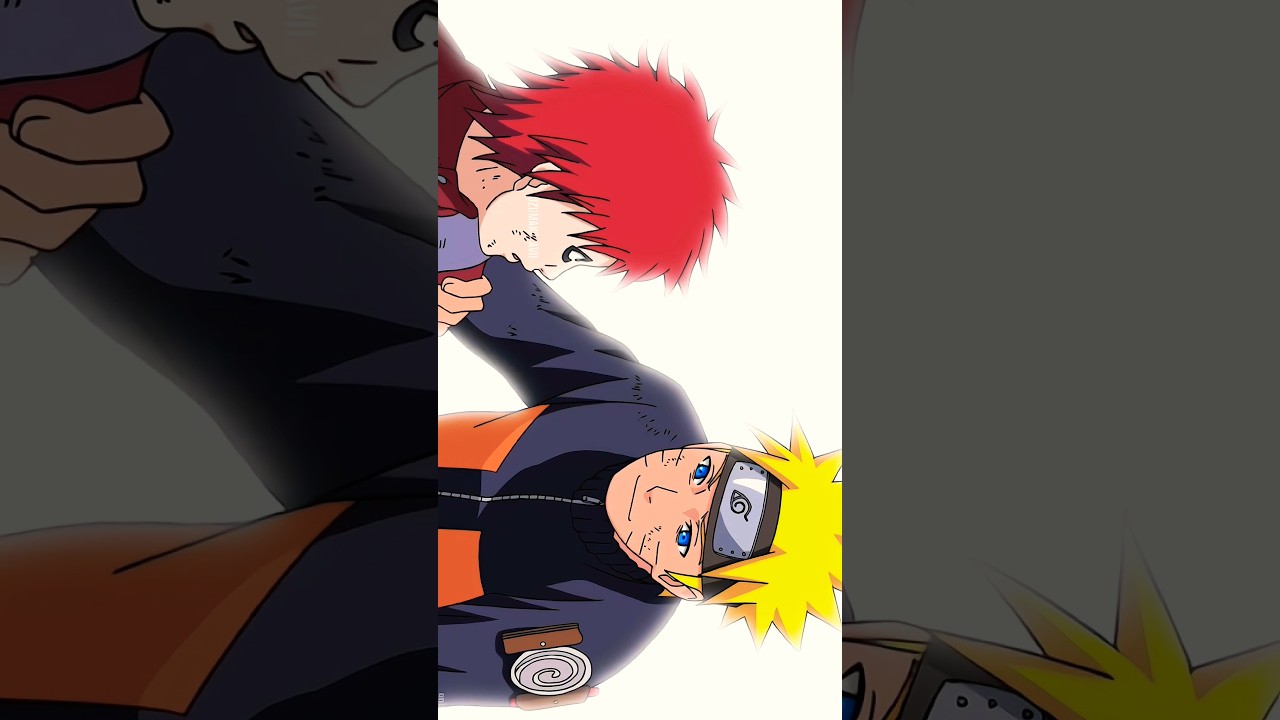 Gaara knows the importants of Naruto in his life 🧬 #gaara #naruto