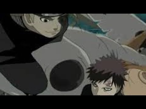 Gaara vs Deidara full fight eng dub... Akatsuki vs Jinjuriki