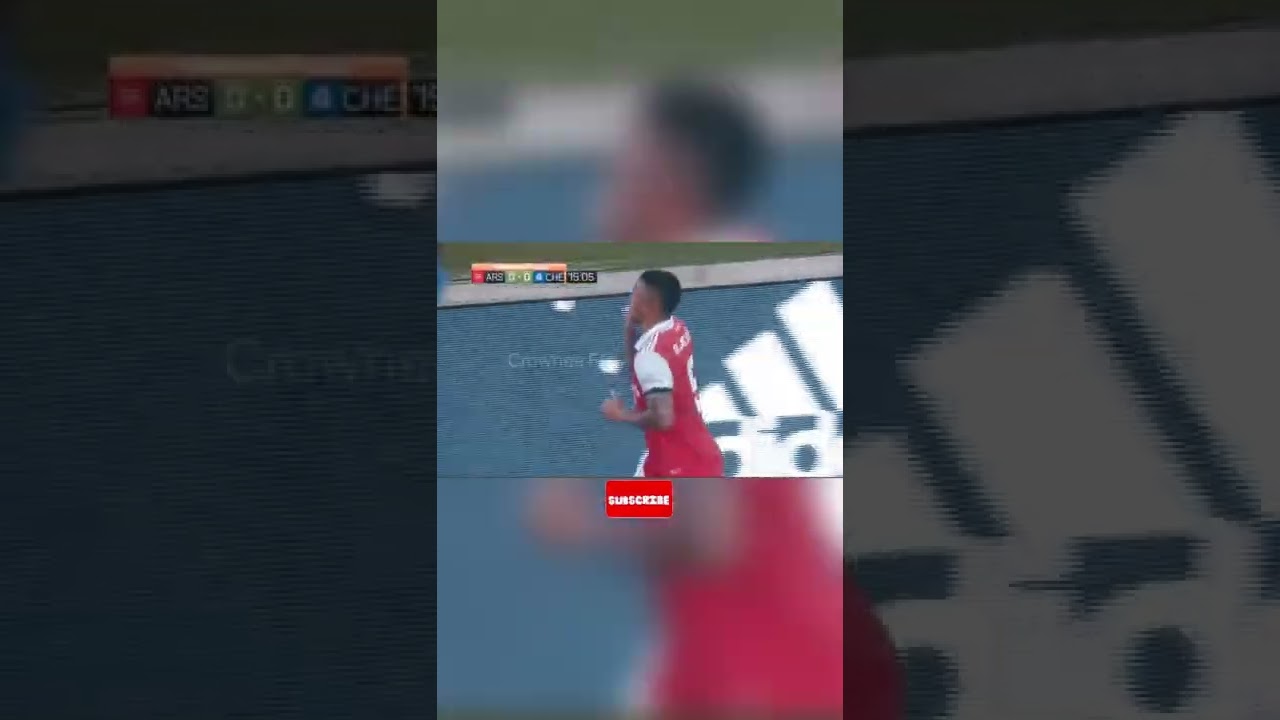 Gabriel Jesus scores delightful Chip Goal for Arsenal