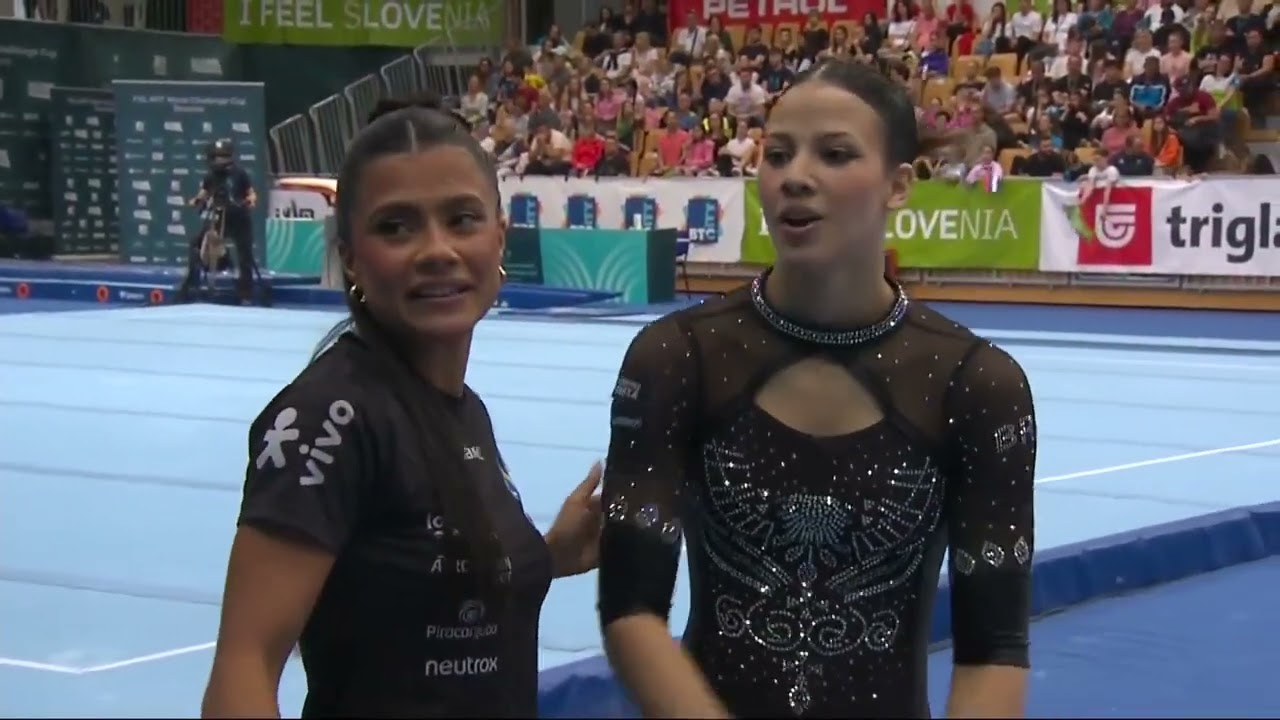 Gabriela Rodrigues Barbosa. 2025 Koper World Challenge Cup. FX