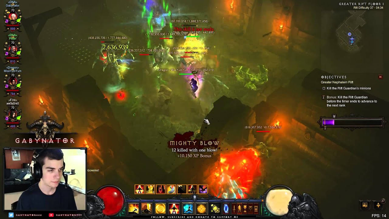 gabynator 1000 paragon season