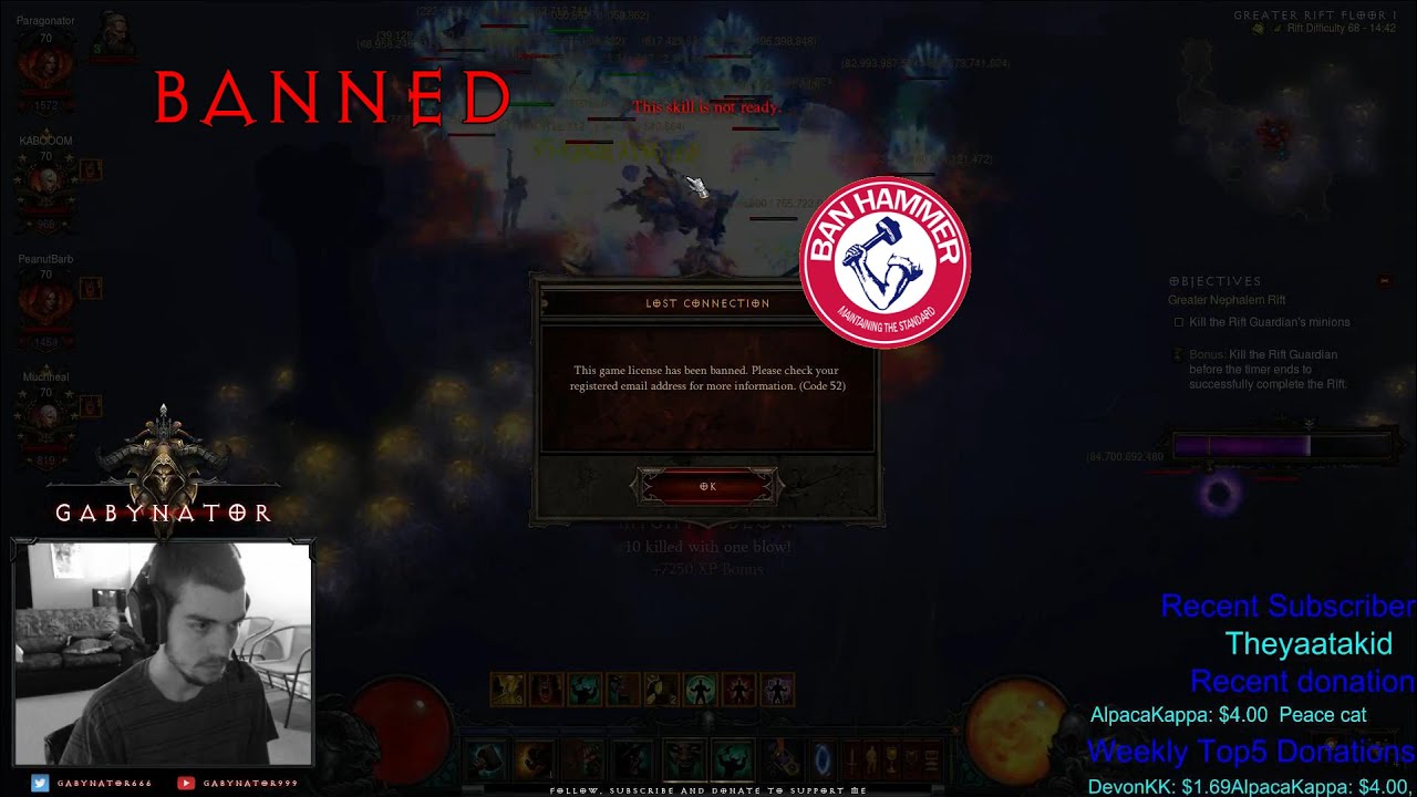 Gabynator Perma Banned !  [22.09.15]