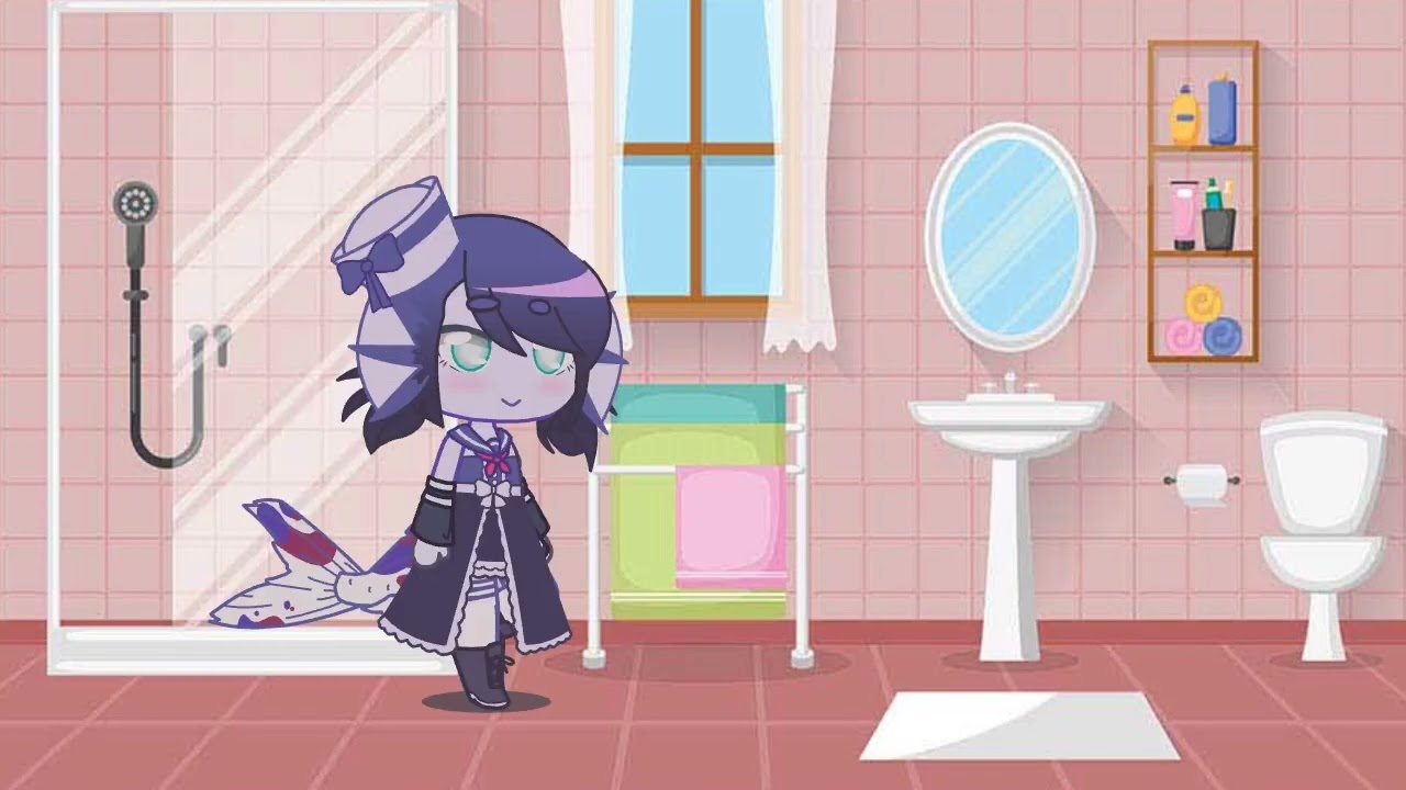 (Gacha Club) Umi Nozomi Fart On Toilet.