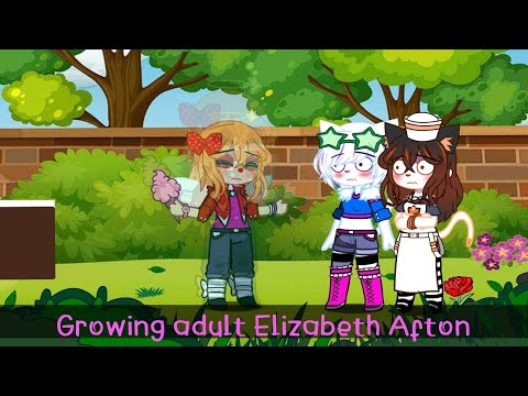Gacha Plus Afton family: adult Elizabeth Afton (Growing)