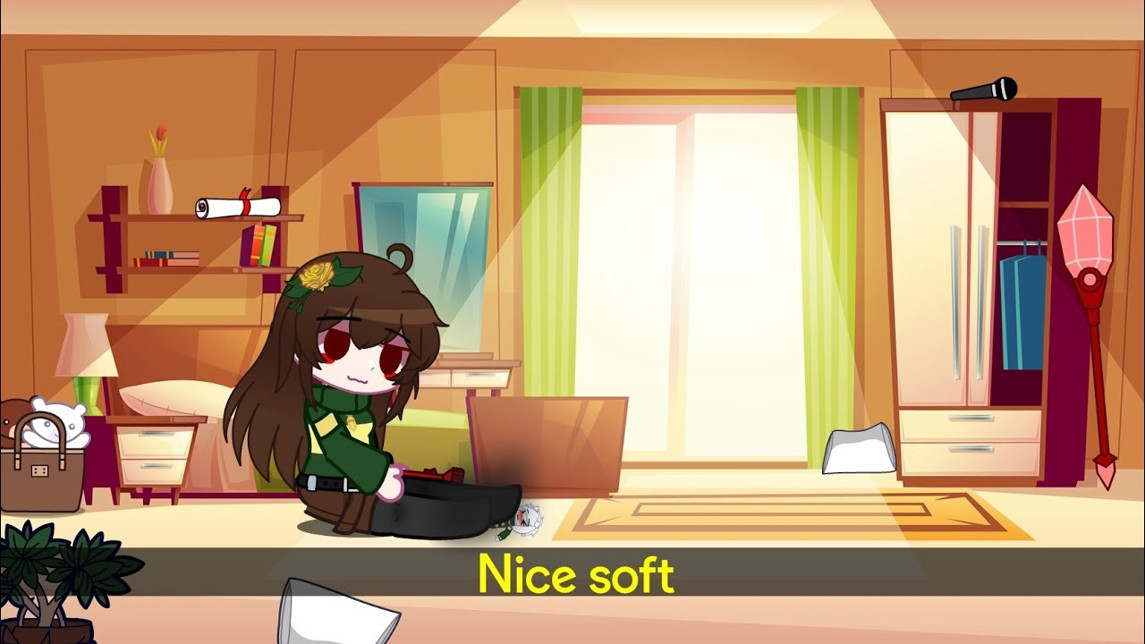 Gacha Plus UnderTale: Chara and Tiny Asriel mini game 