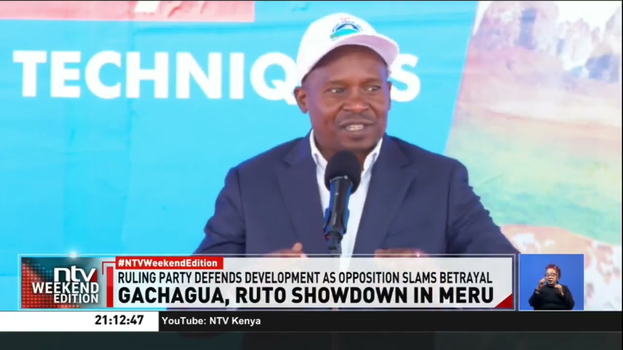 Gachagua, Ruto showdown in Meru