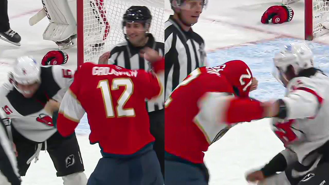 Gadjovich wins HEAVYWEIGHT fight with jersey over his head! 👀😤