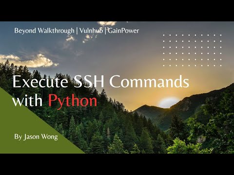 GainPower 1 VulnHub Walkthrough | Python with  Paramiko, pspy