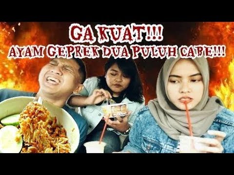 GAK KUAT!! AYAM GEPREK KEPRABON PULUHAN CABE!!!