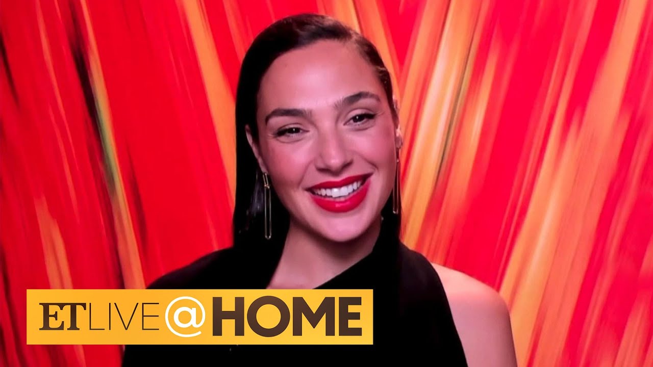 Gal Gadot Opens Up About Sparring With Kristen Wiig On the Set of Wonder Woman 1984 | ET Live @ Home