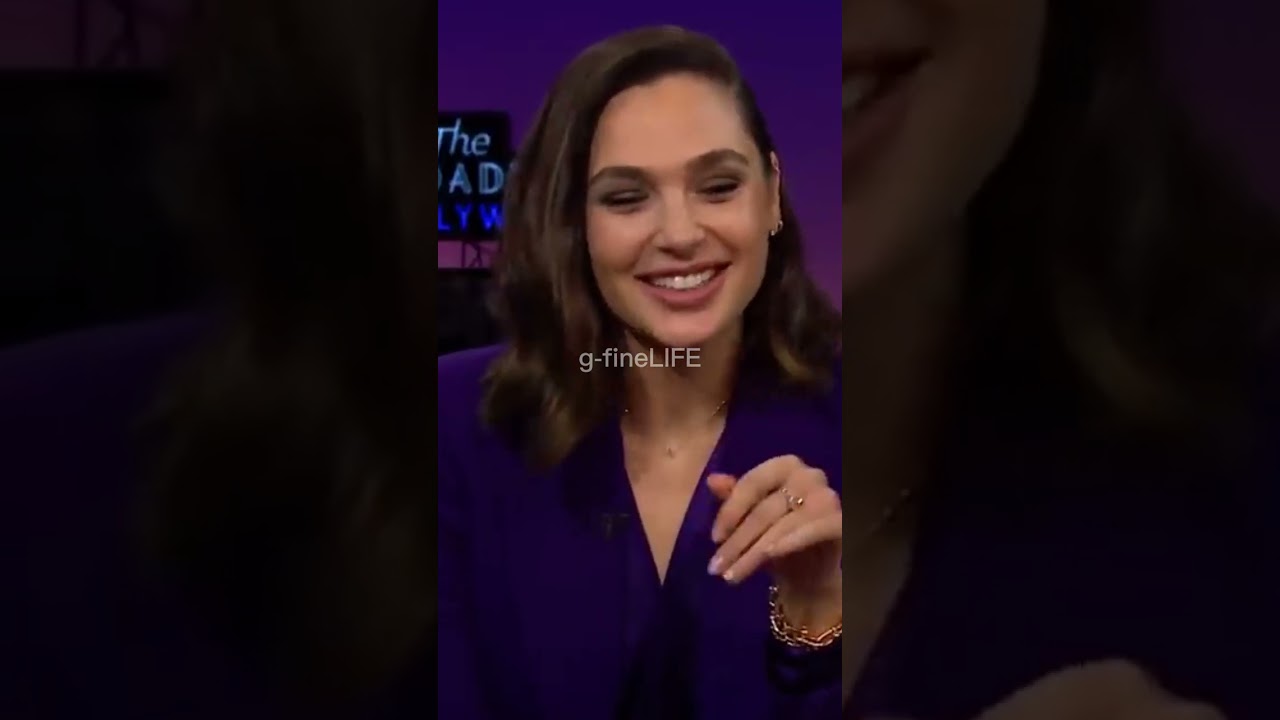Gal Gadot Speaking Hebrew was quite Lovely to watch!😍💓 #shorts #shortsvideo