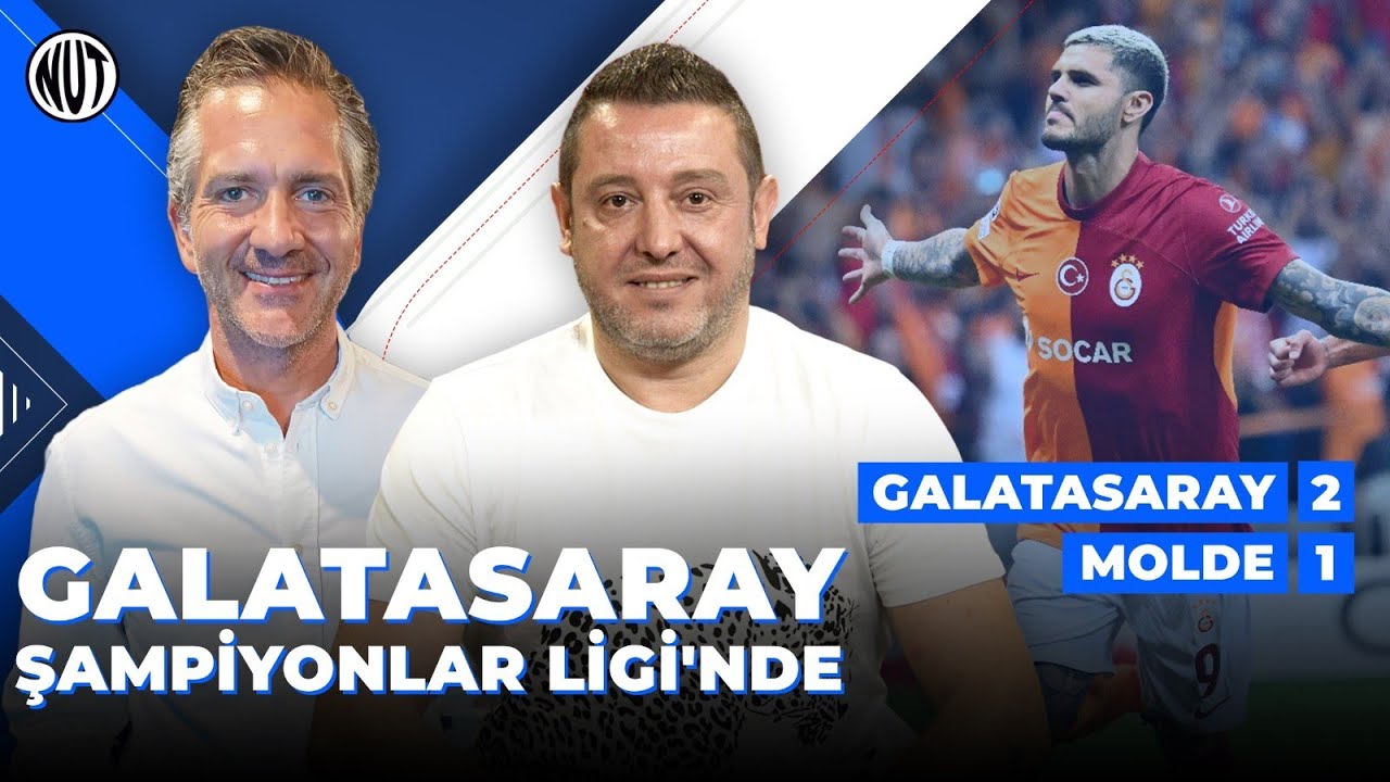 Galatasaray 2 - 1 Molde Maç Sonu | Nihat Kahveci, Nebil Evren #UCL