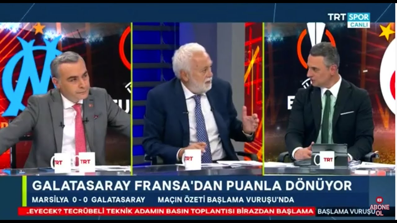 Galatasaray Avrupa'da liderliğini sürdürdü | Marsilya 0-0 Galatasaray | Başlama Vuruşu