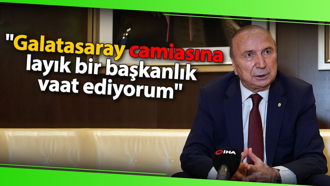 Galatasaray Başkan Adayı İbrahim Özdemir'den Önemli Açıklamalar