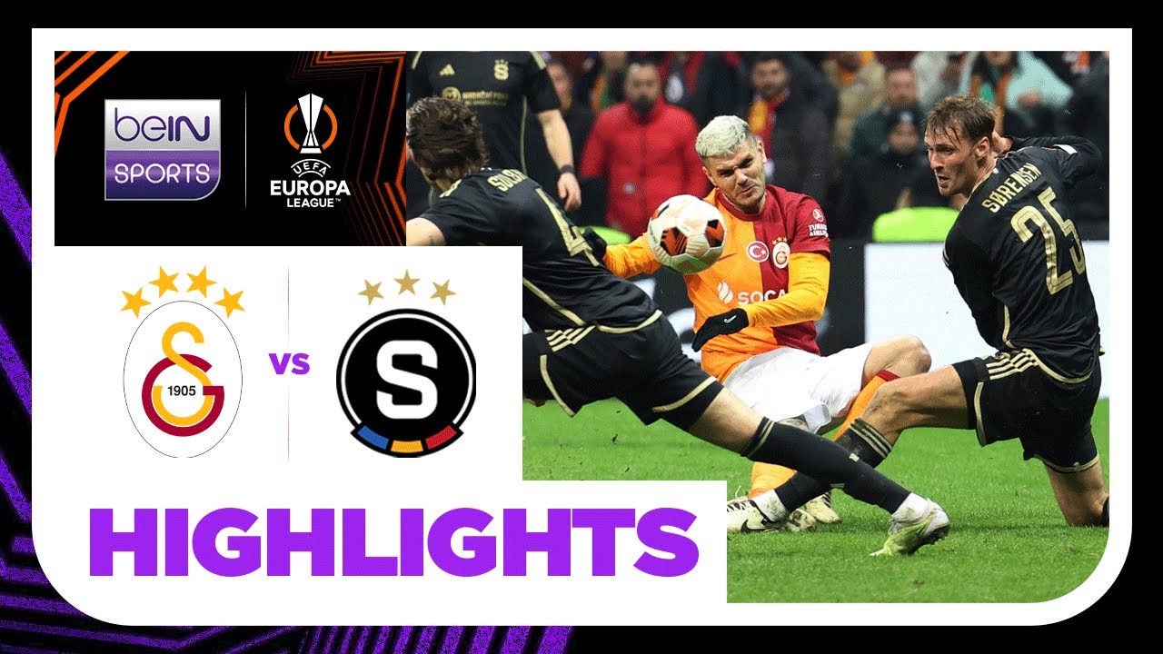 Galatasaray v Sparta Prague | Europa League 23/24 | Match Highlights