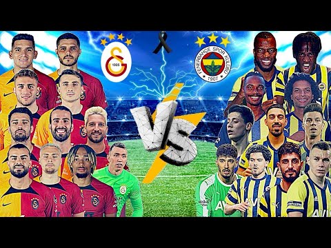 GALATASARAY VS FENERBAHÇE Karşılaştırması | Gs vs Fb Büyük Derbi 🔥