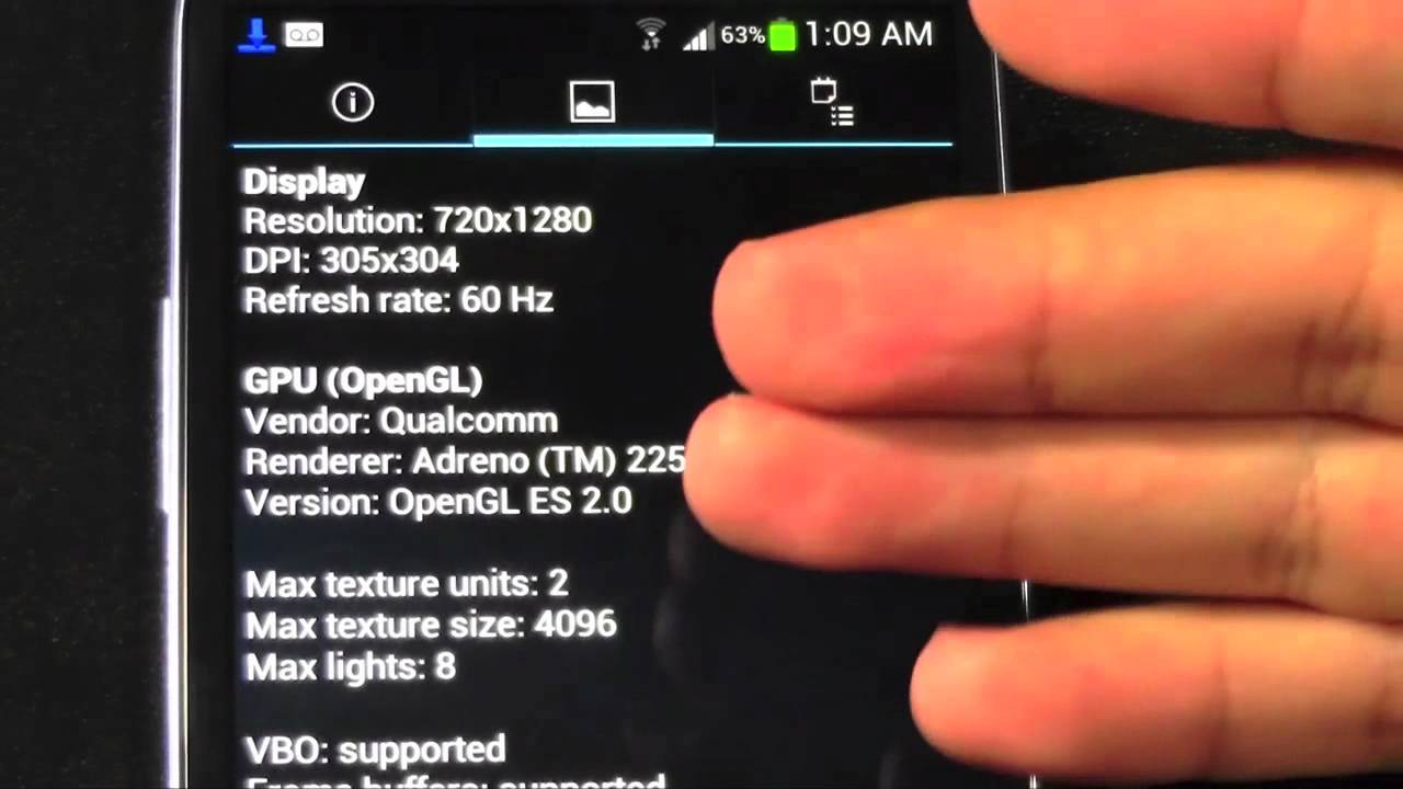 Galaxy Slll Benchmark Test