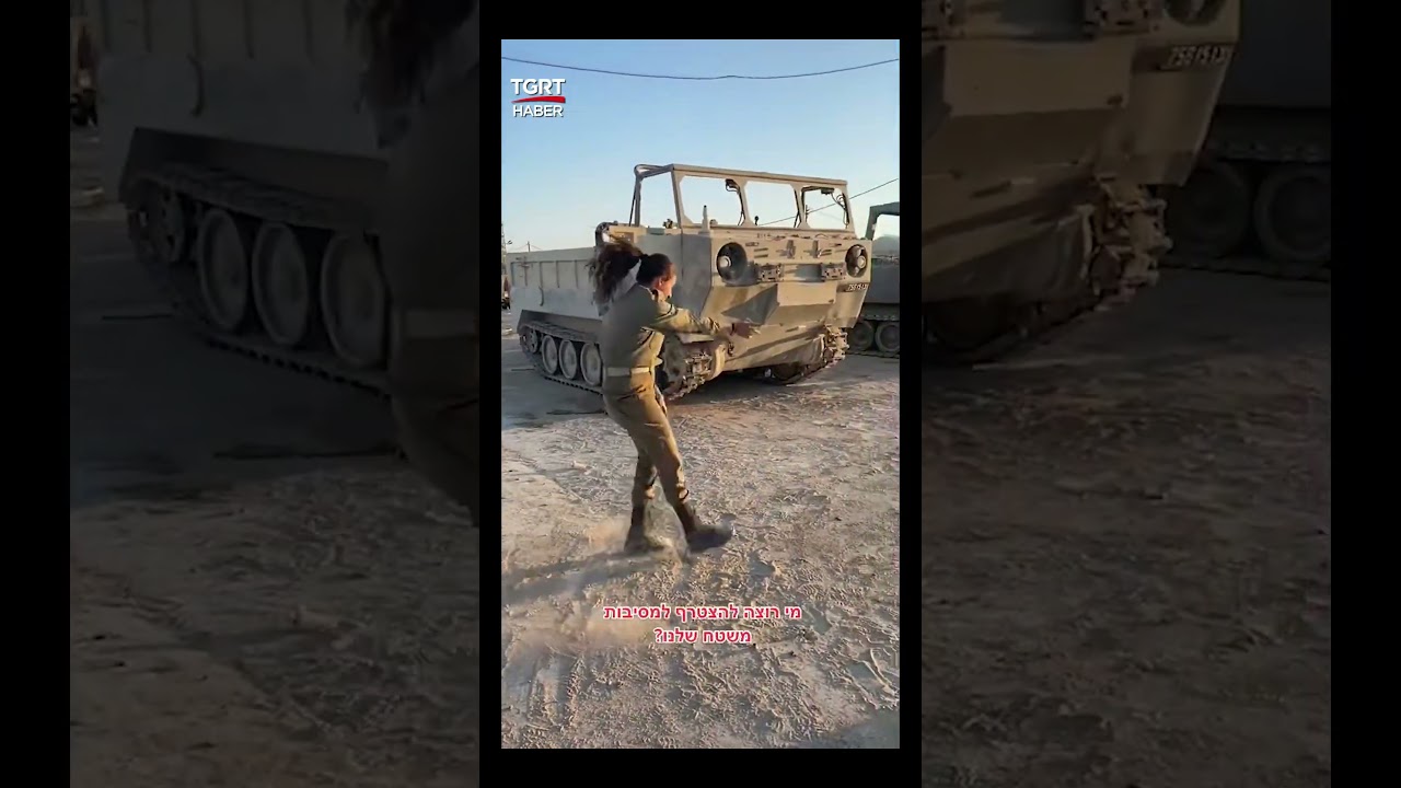 İşgalci İsrail Askerleri Gazze'de Dans Ederken Video Paylaştı! - #shorts