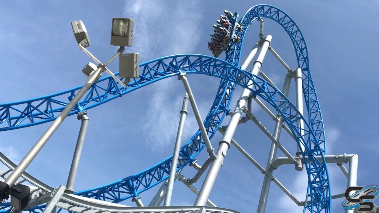 Galeforce Review Playland's Castaway Cove S&S Launched Coaster