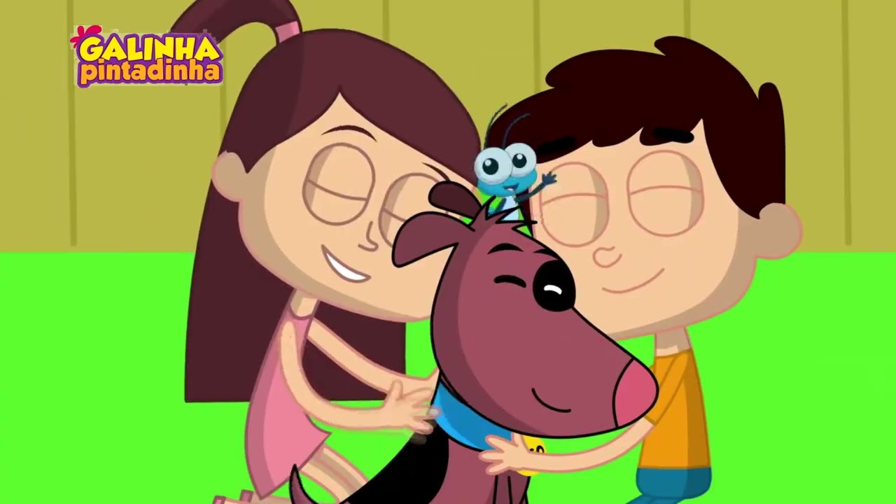 GALINHA PINTADINHA 6 VERSÃO RAPIDO - desenho animado - desenho para criança