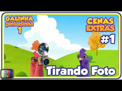 Galinha Pintadinha DVD 1 | Cenas Extras: Tirando Foto - Galinhas e a Vaca Louca