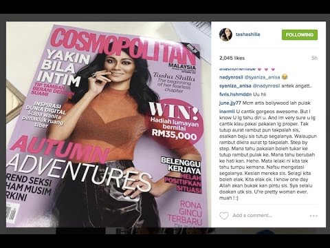 Gambar Tasha Shilla Seksi, Dikritik?