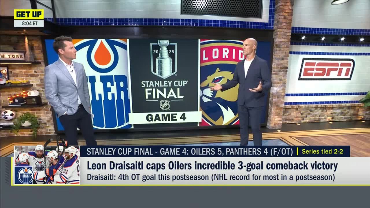 GAME 4 REACTION 😱 Mark Messier calls Connor McDavid & Leon Draisaitl a GENERATIONAL DUO! | Get Up