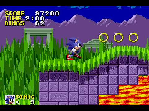 Game boy Advance Longplay [270] Sonic the Hedgehog - Genesis