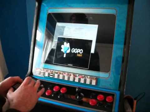Game EX Arcade Machine - MAME - light guns, guitars - part one