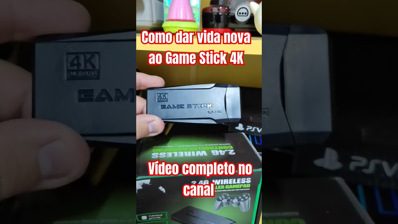 Game Stick 4K travando ou com lag no controle? #retro #viral #games #retrogames #videogames