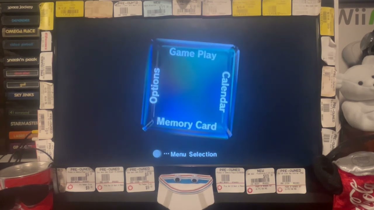 GameCube menu music sped up 4x