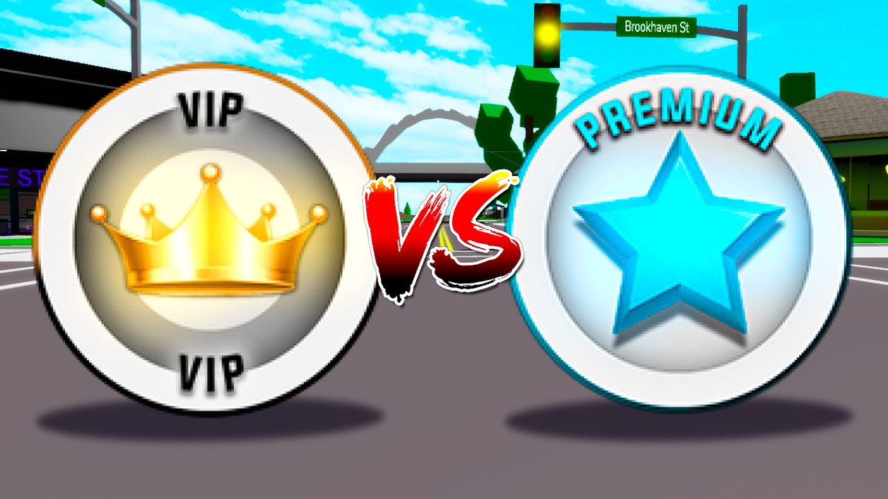 GAMEPASS PREMIUM VS VIP in BROOKHAVEN 🏡RP!
