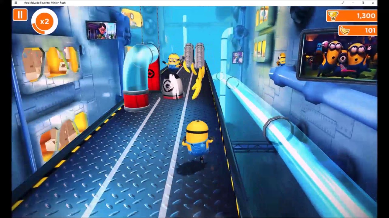 Gameplay Minions Rush