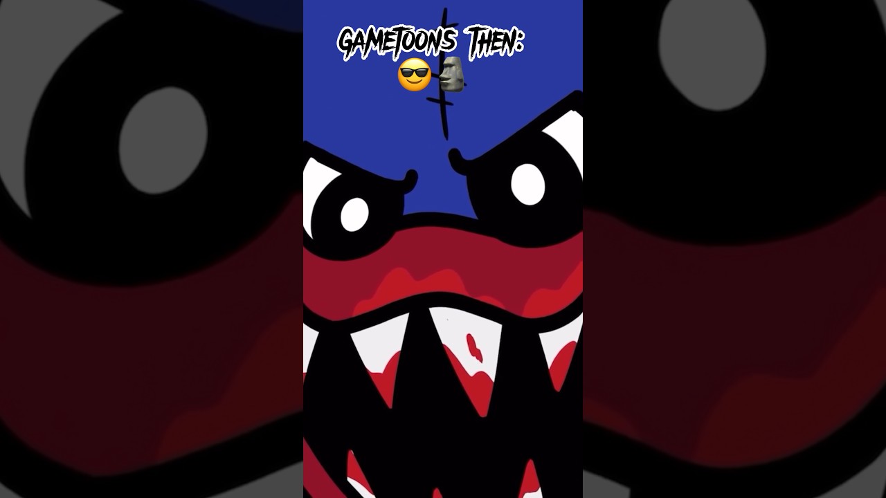 Gametoons Then🆚Gametoons Now #gametoons #poppyplaytime #skibiditoilet
