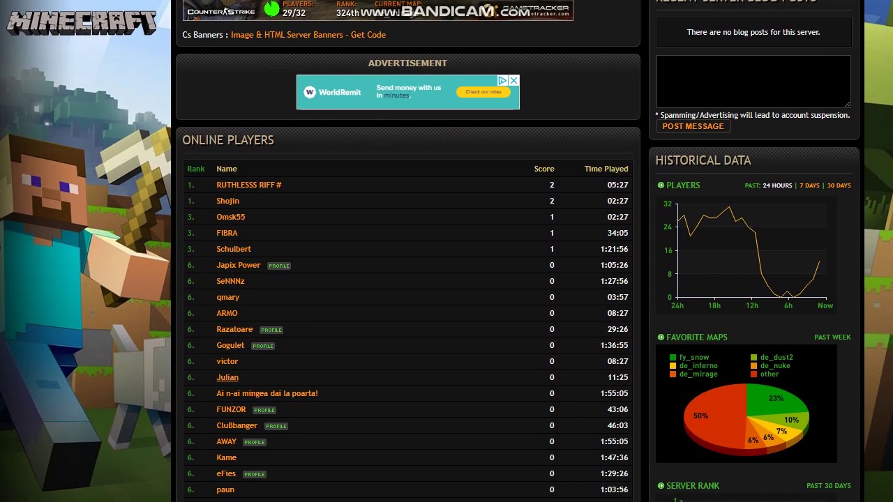 GAMETRACKER PROFILE