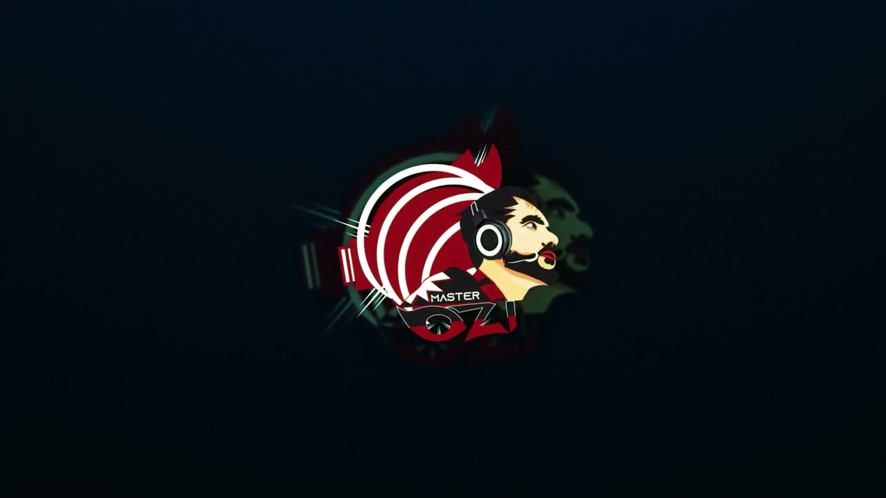 gaming logo glitch effect