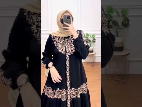 Gamis Crinkle bordir mewah #rekomendasigamis #shorts #dresscrinkle