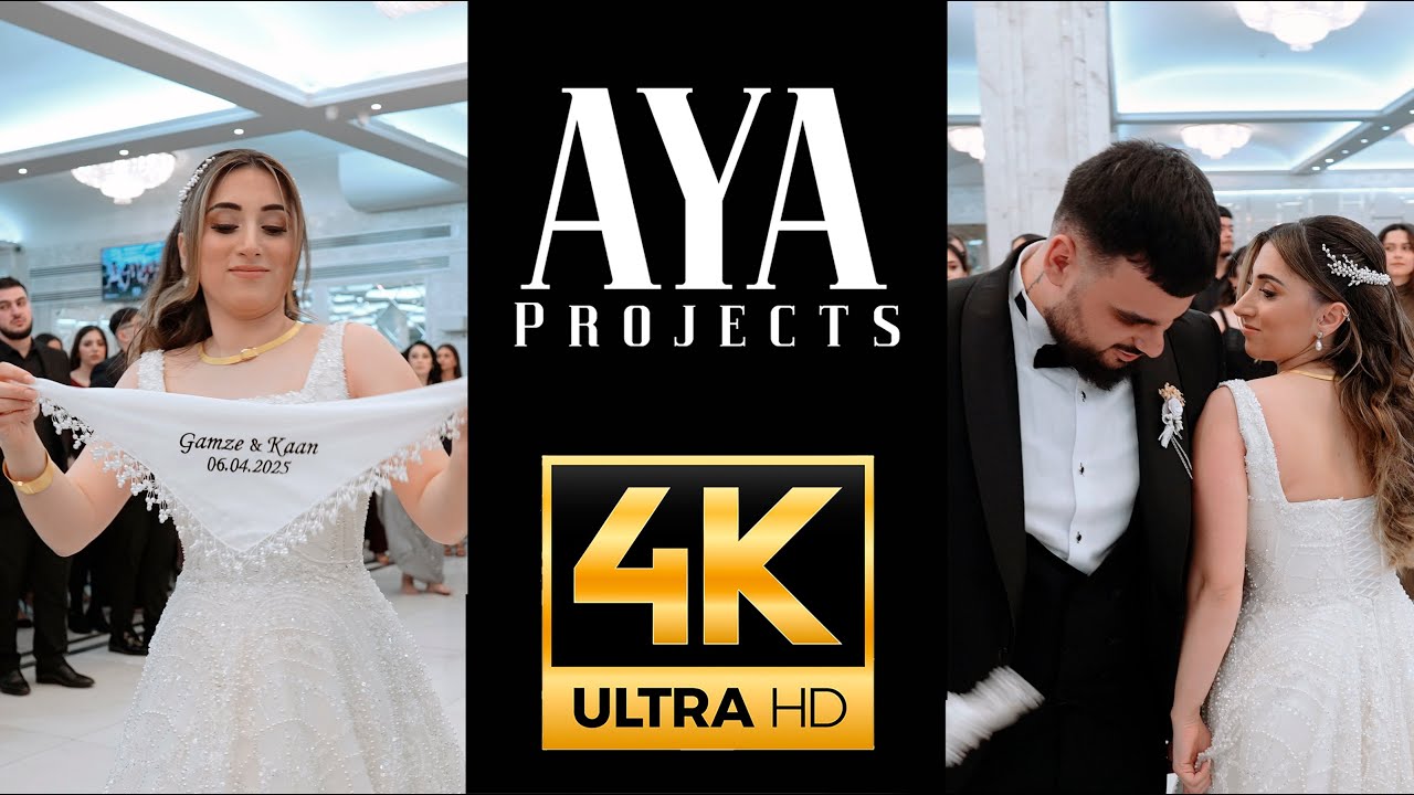 GAMZE  + KAAN / ONDER DOGAN (GRUP GENCLER) / 4K HALAY/ AYA PROJECTS LONDON