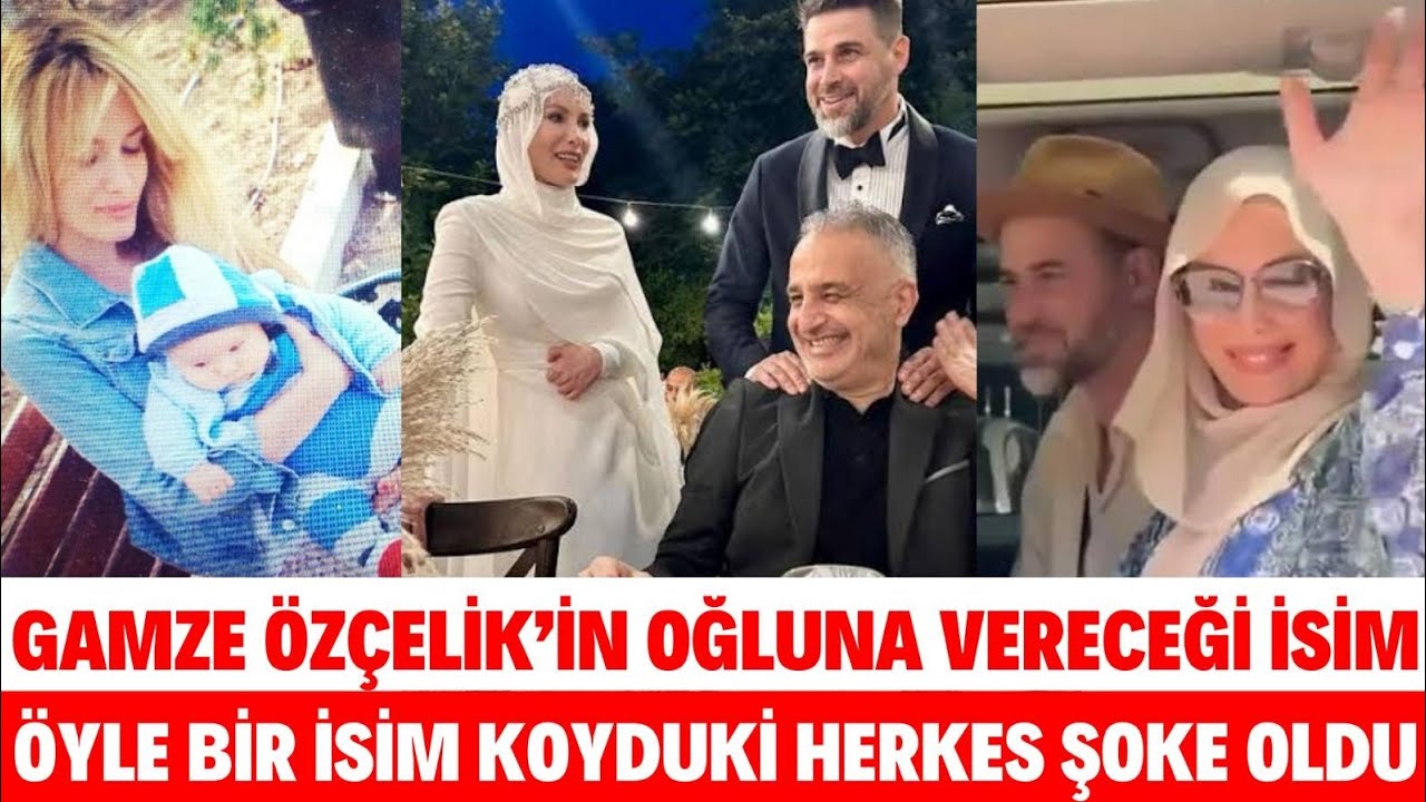 GAMZE ÖZÇELİK'İN OĞLUNA VERECEĞİ İSİM HERKESİ ŞOKE ETTİ REŞAT STRİK ÇOK SEVİNDİ SİBELCAN SEVİNDİ