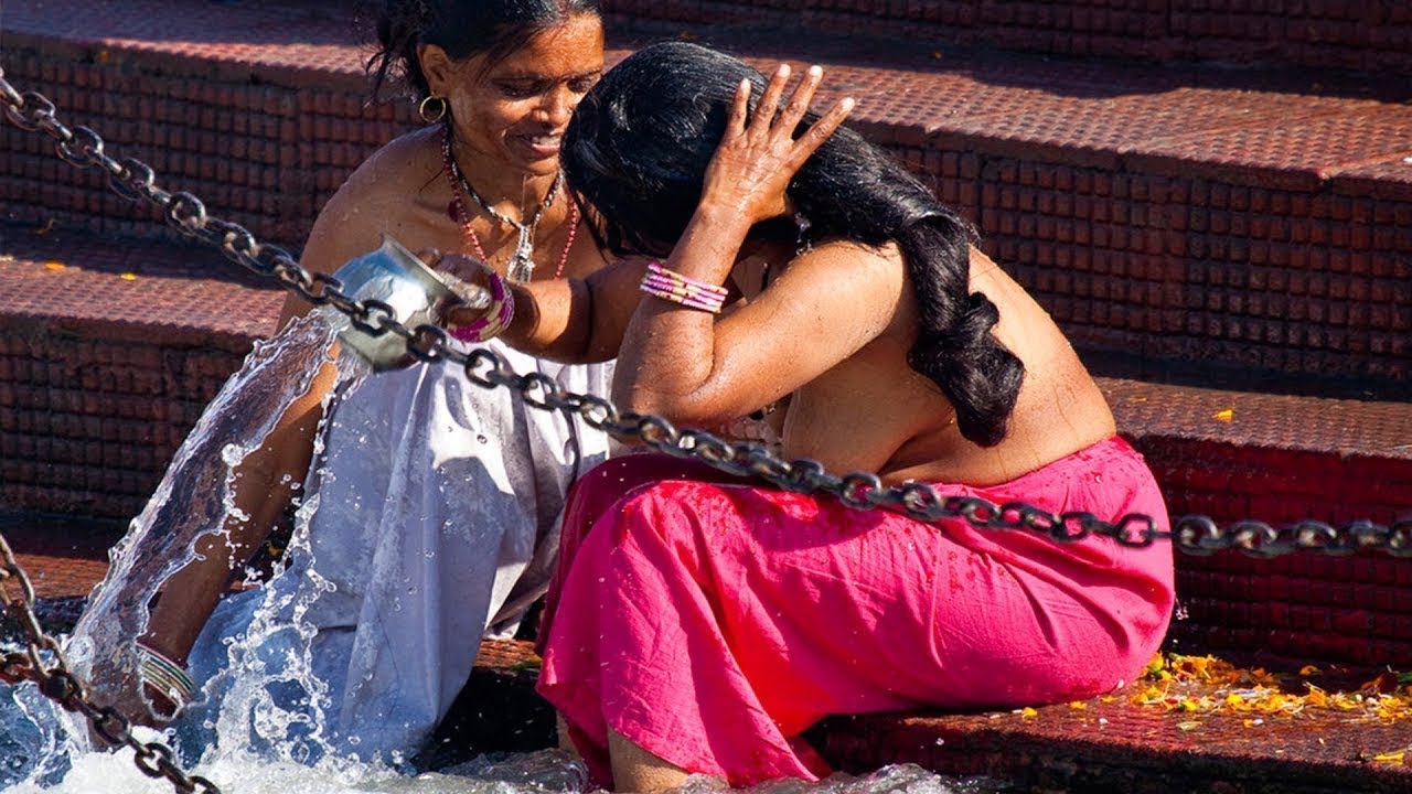 Ganges River -Holy Open Bath in Ganges - Haridwar - Having Fun & Spiritual Experience